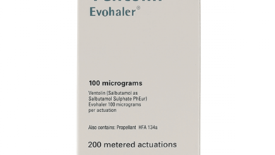 فنتولين شراب وبخاخ للأطفال: الجرعة وطريقة الاستخدام والمكونات والأضرار‎