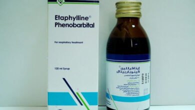 فوائد ايتافيللين Etaphylline حقن للتنفس والسعر والجرعة والأعراض والبديل‎