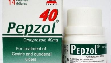 فوائد بيبزول pepzol 20 و40 للقولون والسعر والأضرار والجرعة والبديل‎