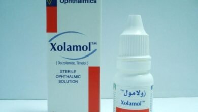 فوائد قطرة زولامول Xolamol للعين والسعر والجرعة والبديل والآثار الجانبية‎