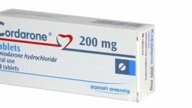 كوردارون Cordarone مقوي للقلب بالفوائد والسعر والبديل والأضرار‎