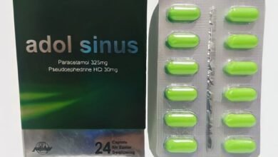 ما فائدة ادول ساينس adol sinus والجرعة والأعراض والسعر والبديل‎