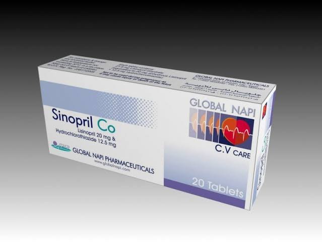 ماذا يعالج سينوبريل sinopril والجرعة والبدائل والسعر والأضرار؟‎