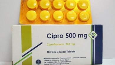 سيبرو أقراص مضاد حيوى واسع المجال Cipro Tablets
