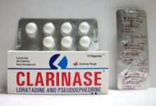 كلاريناز أقراص لعلاج نزلات البرد وحساسية الجيوب الانفية Clarinase Tablets