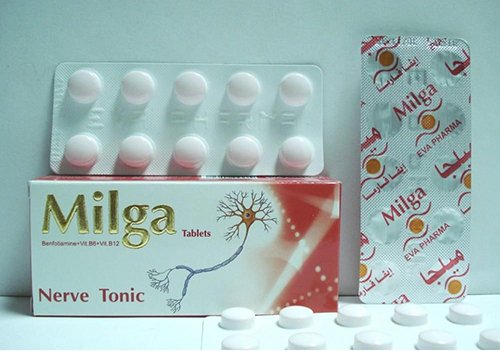 ميلجا أقراص لعلاج الالام وإلتهابات الأعصاب Milga Tablets