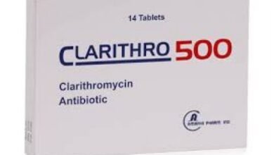 ماذا يعالج كلاريثرو CLARITHRO والسعر والجرعة والبديل‎