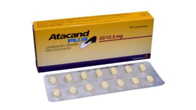 دواعي استعمال اتاكند بلس والآثار الجانبية والسعر لعلاج الضغط‎