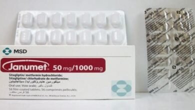 دواعي استعمال أقراص جانوميت Janumet والسعر والآثار الجانبية والجرعة والبدائل‎