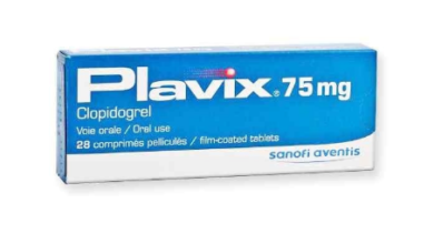 دواعي استعمال دواء بلافيكس plavix 75 والسعر والأعراض الجانبية‎