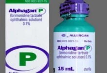 دواعي استعمال قطرة الفاجان بى Alphgan وفائدتها لارتخاء الجفن وللرموش والسعر  ‎