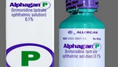 دواعي استعمال قطرة الفاجان بى Alphgan وفائدتها لارتخاء الجفن وللرموش والسعر  ‎