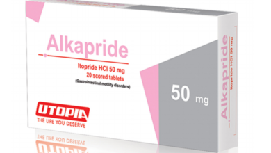 استخدامات علاج الكابرايد Alkapride والجرعة والآثار الجانبية والسعر والبديل‎