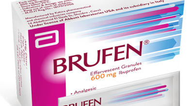استخدامات فوار بروفين brufen 600 والسعر والجرعة وهل آمن للحمل والرضاعة؟‎