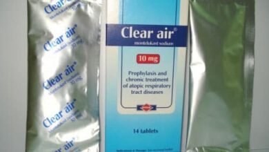 استخدامات كلير اير Clear Air والسعر والجرعة والآثار الجانبية‎