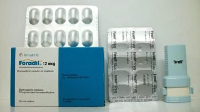 استعمالات فوراديل Foradil كبسول وطريقة استخدام البخاخة والأضرار والسعر‎