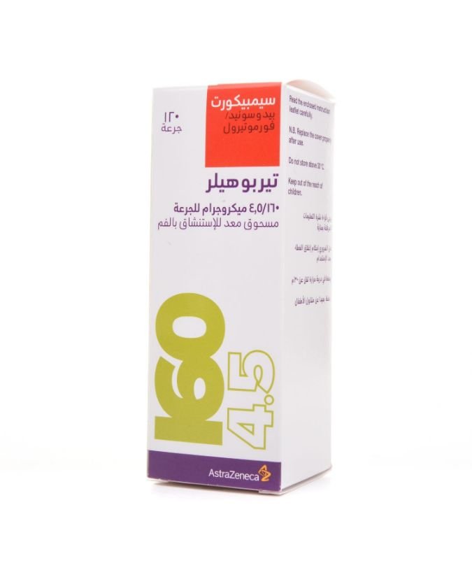 سعر بخاخ سيمبيكورت 160 و320 Symbicort وطريقة الاستخدام والأضرار المحتملة‎