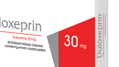 مدى فعالية دولوكسبرين Duloxeprin للاكتئاب وأعراضه الجانبية‎