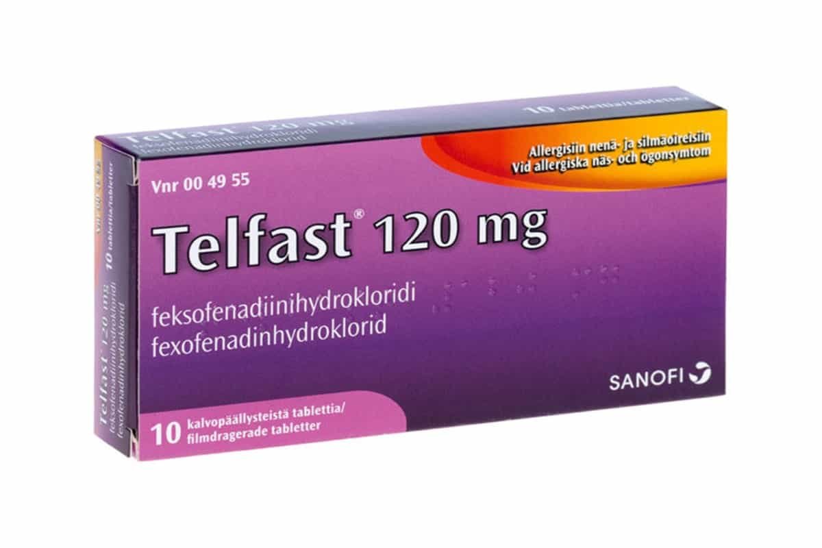 نشرة تلفاست TELFAST والأضرار والجرعة وهل يزيد الوزن ويرفع الضغط؟‎