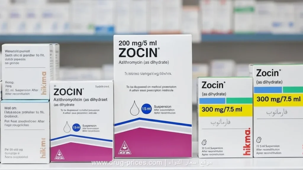 دواء زوسين Zocin مضاد حيوي واسع المجال