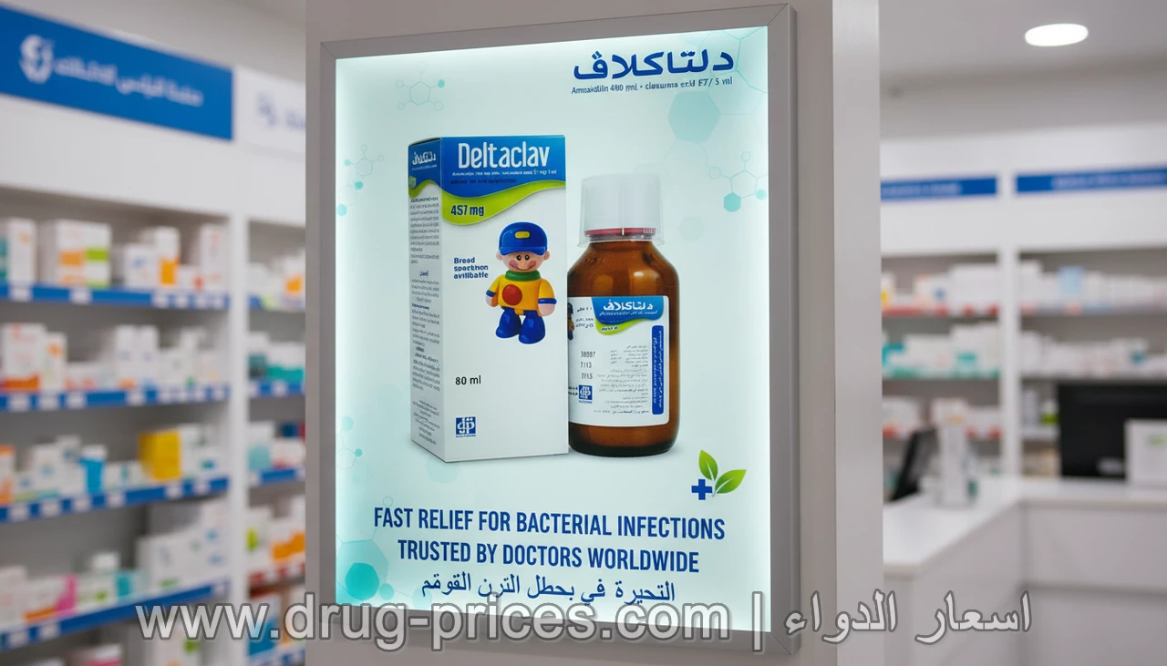 دواء دلتاكلاف Deltaclav مضاد حيوي واسع المجال