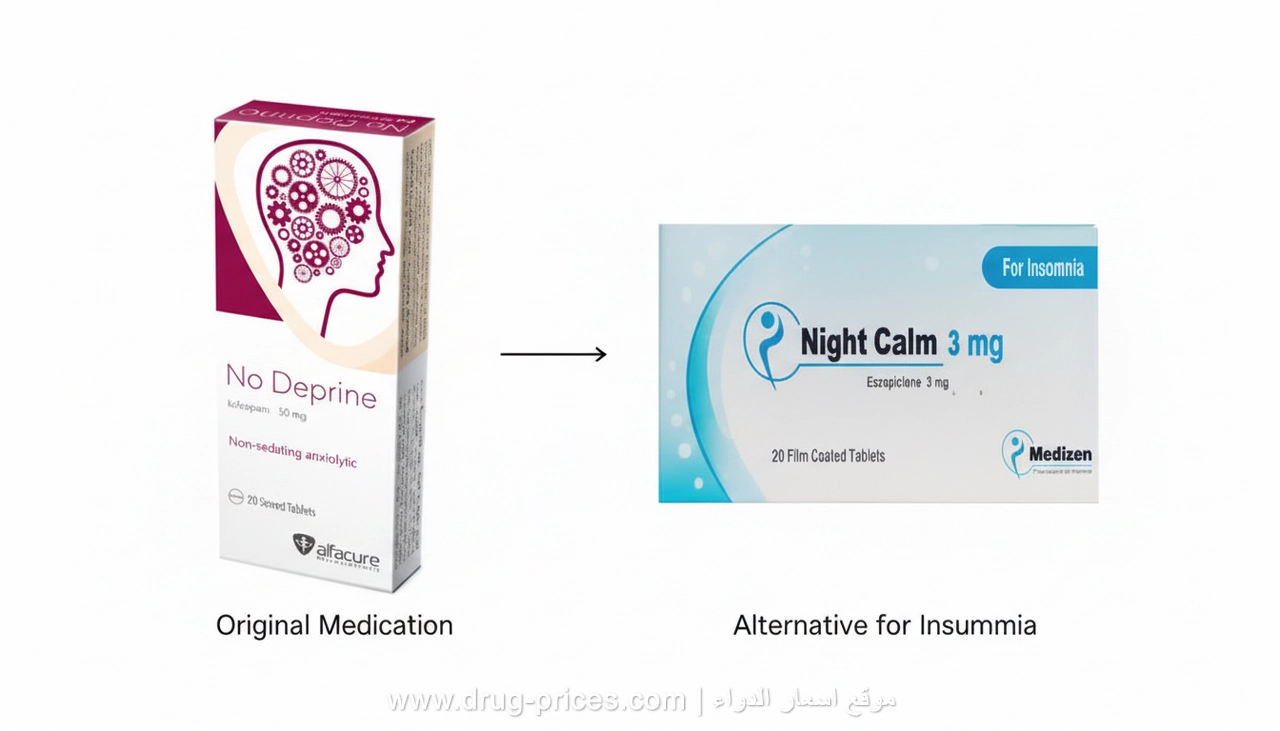 البدائل الطبية والعشبية لدواء نوديبرين لعلاج الاكتئاب والقلق